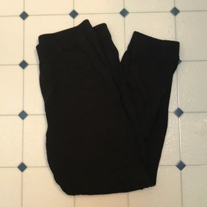 Black joggers